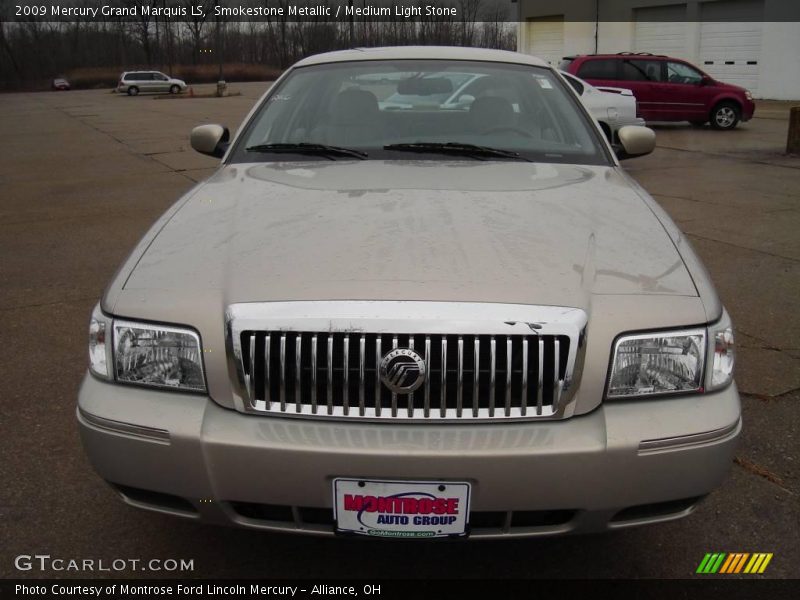 Smokestone Metallic / Medium Light Stone 2009 Mercury Grand Marquis LS