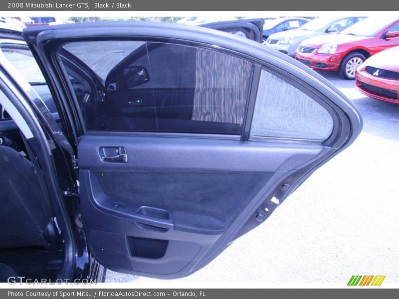 Black / Black 2008 Mitsubishi Lancer GTS
