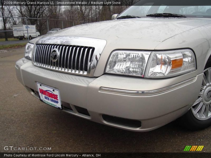 Smokestone Metallic / Medium Light Stone 2009 Mercury Grand Marquis LS