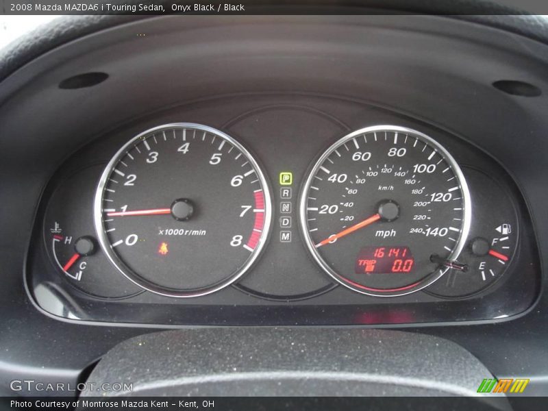 Onyx Black / Black 2008 Mazda MAZDA6 i Touring Sedan