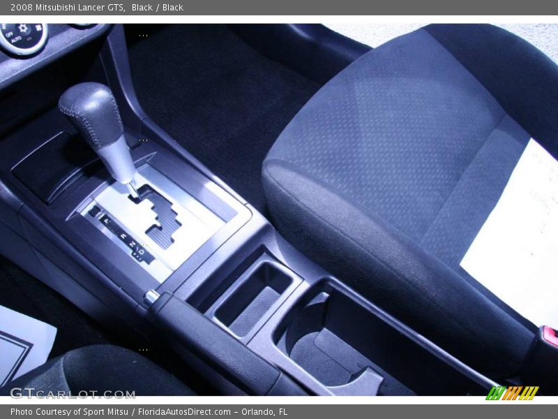 Black / Black 2008 Mitsubishi Lancer GTS