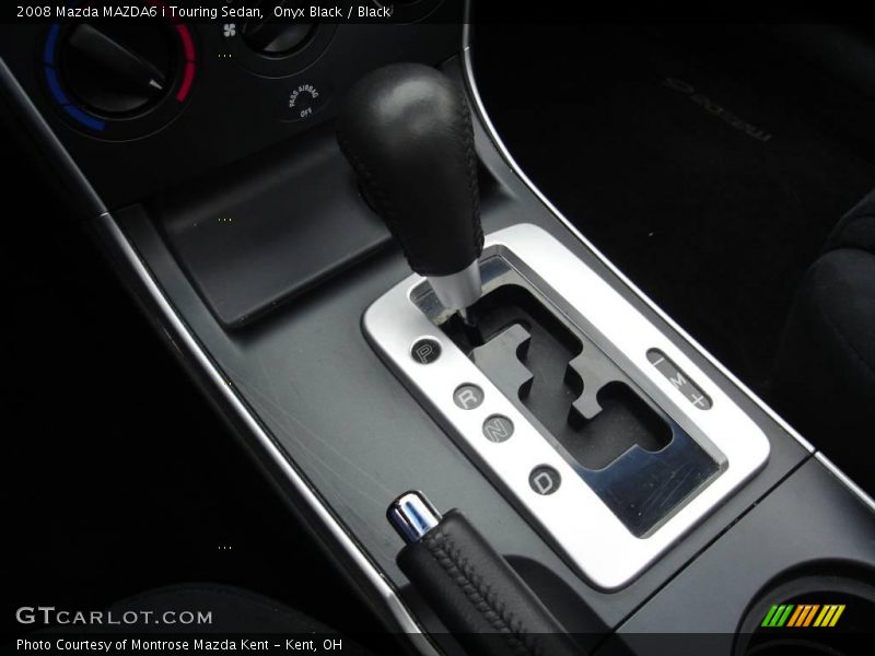 Onyx Black / Black 2008 Mazda MAZDA6 i Touring Sedan