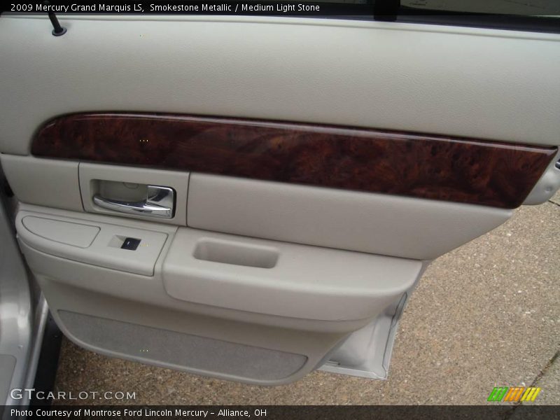 Smokestone Metallic / Medium Light Stone 2009 Mercury Grand Marquis LS