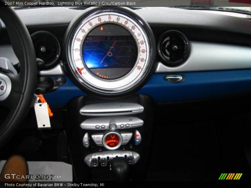 Lightning Blue Metallic / Grey/Carbon Black 2007 Mini Cooper Hardtop