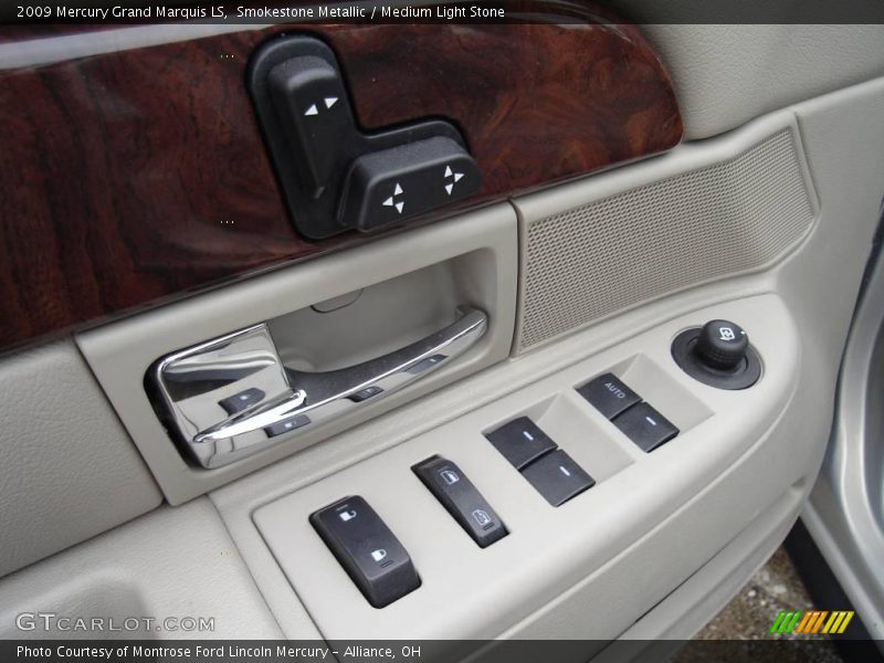 Smokestone Metallic / Medium Light Stone 2009 Mercury Grand Marquis LS