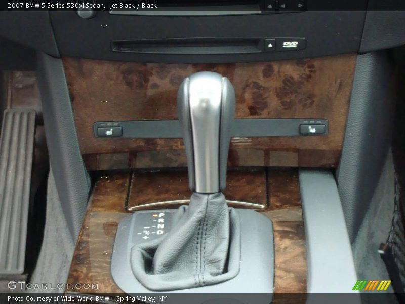 Jet Black / Black 2007 BMW 5 Series 530xi Sedan