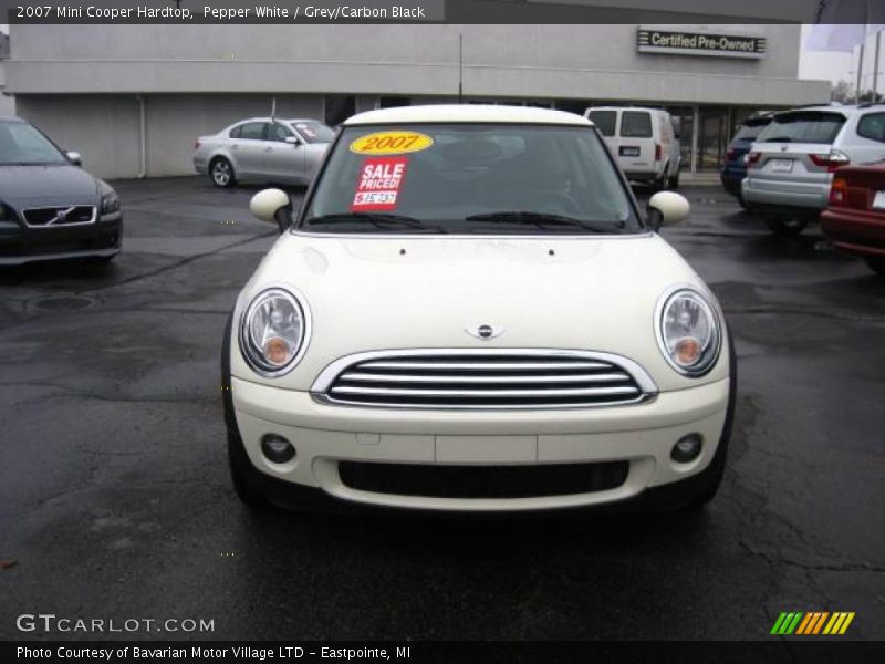 Pepper White / Grey/Carbon Black 2007 Mini Cooper Hardtop