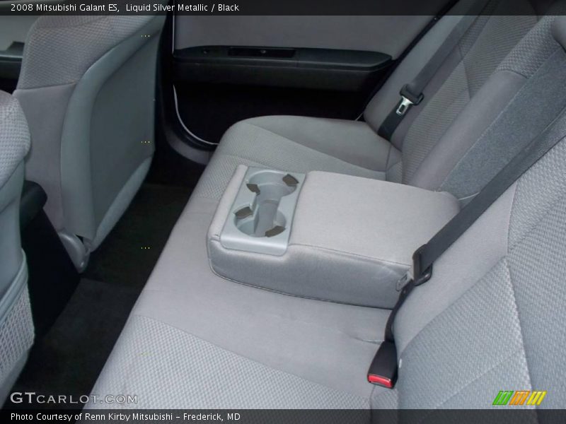 Liquid Silver Metallic / Black 2008 Mitsubishi Galant ES