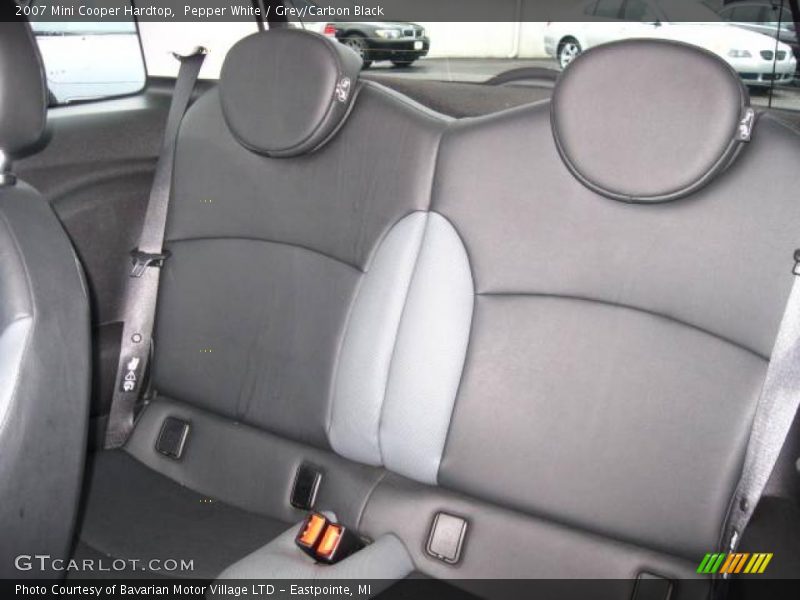 Pepper White / Grey/Carbon Black 2007 Mini Cooper Hardtop
