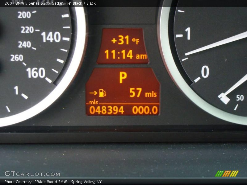 Jet Black / Black 2007 BMW 5 Series 530xi Sedan