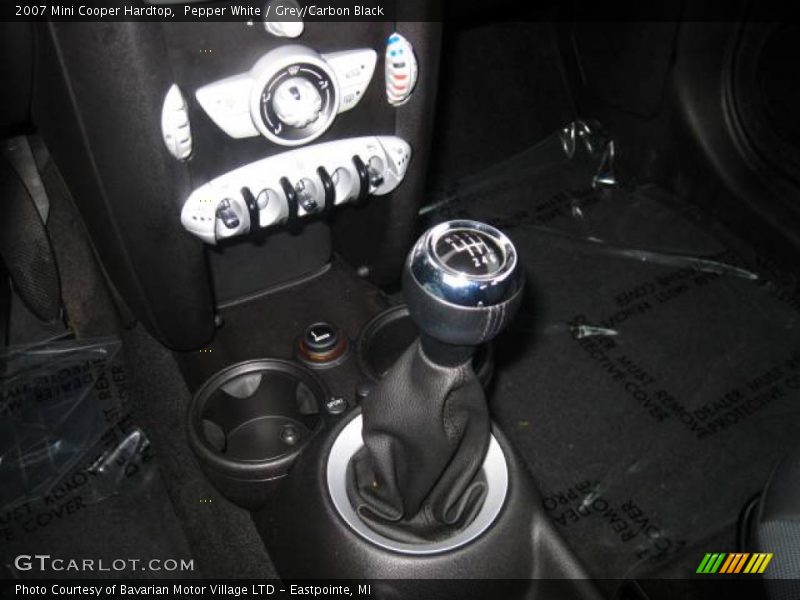 Pepper White / Grey/Carbon Black 2007 Mini Cooper Hardtop