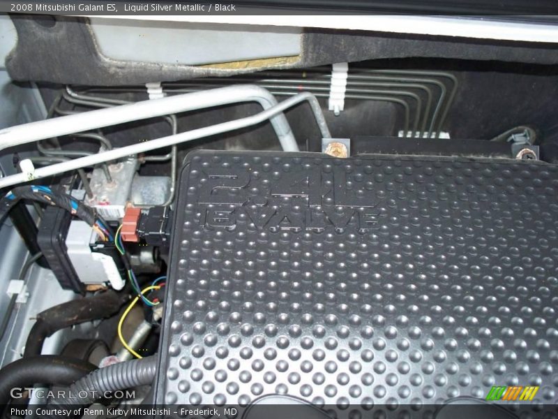 Liquid Silver Metallic / Black 2008 Mitsubishi Galant ES