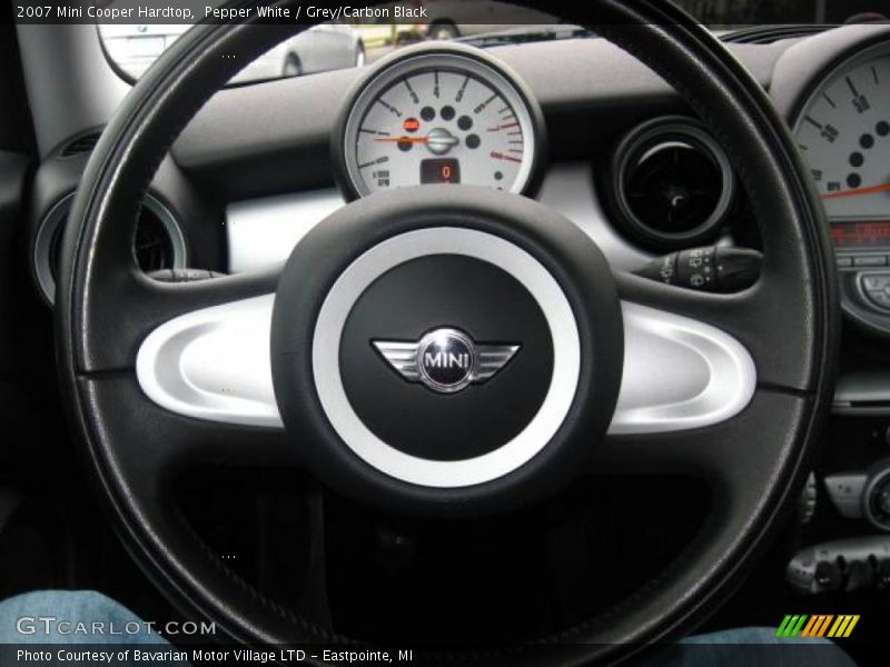 Pepper White / Grey/Carbon Black 2007 Mini Cooper Hardtop