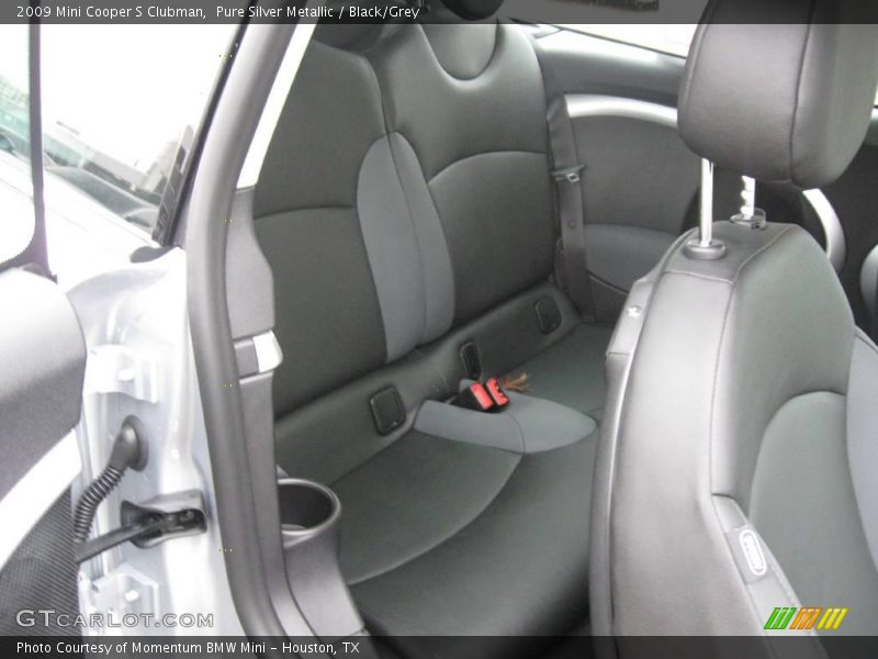 Pure Silver Metallic / Black/Grey 2009 Mini Cooper S Clubman