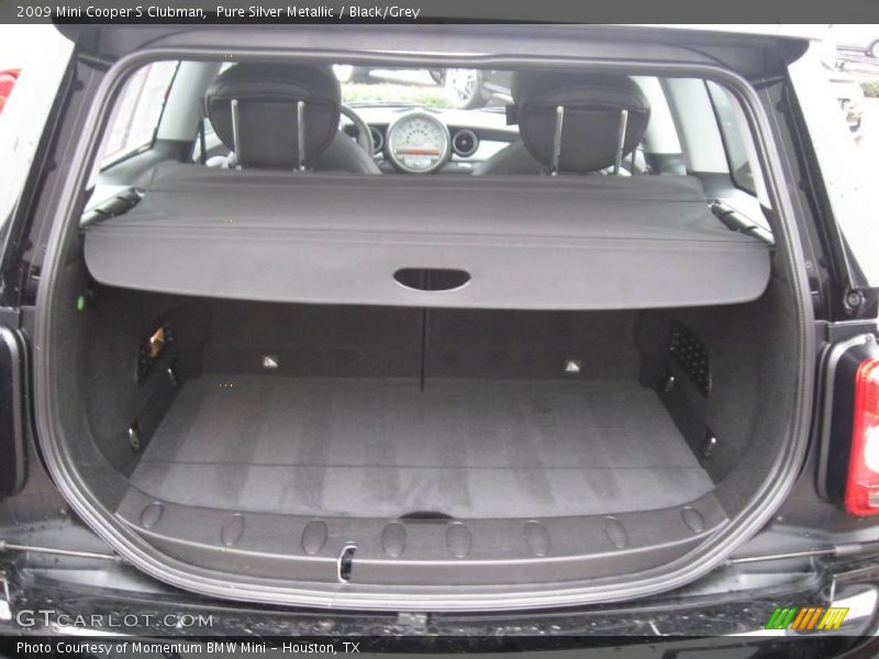 Pure Silver Metallic / Black/Grey 2009 Mini Cooper S Clubman