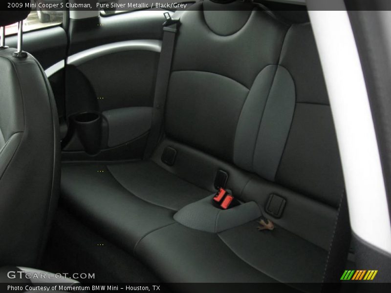 Pure Silver Metallic / Black/Grey 2009 Mini Cooper S Clubman