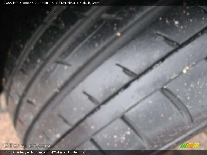 Pure Silver Metallic / Black/Grey 2009 Mini Cooper S Clubman