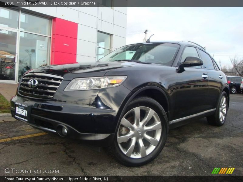 Black Obsidian / Graphite 2006 Infiniti FX 35 AWD