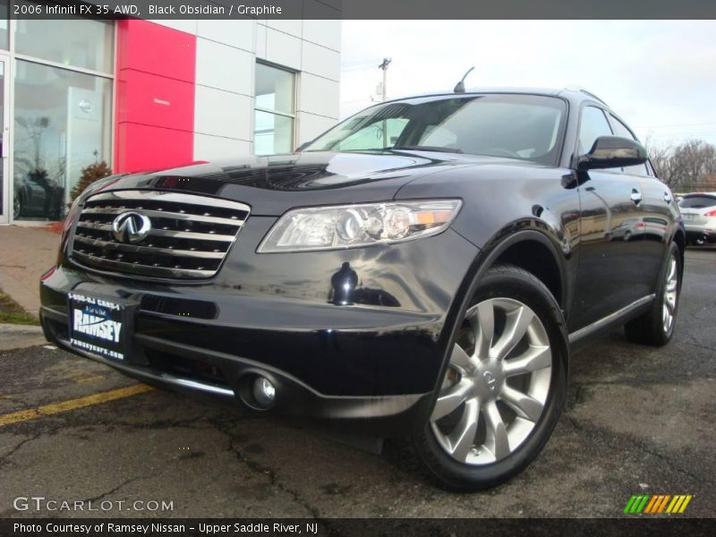 Black Obsidian / Graphite 2006 Infiniti FX 35 AWD