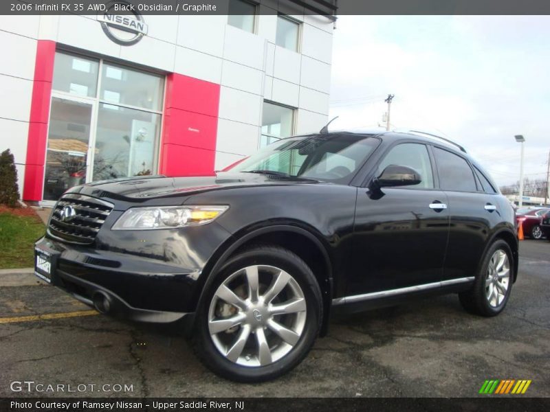 Black Obsidian / Graphite 2006 Infiniti FX 35 AWD