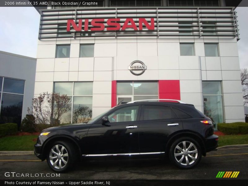 Black Obsidian / Graphite 2006 Infiniti FX 35 AWD