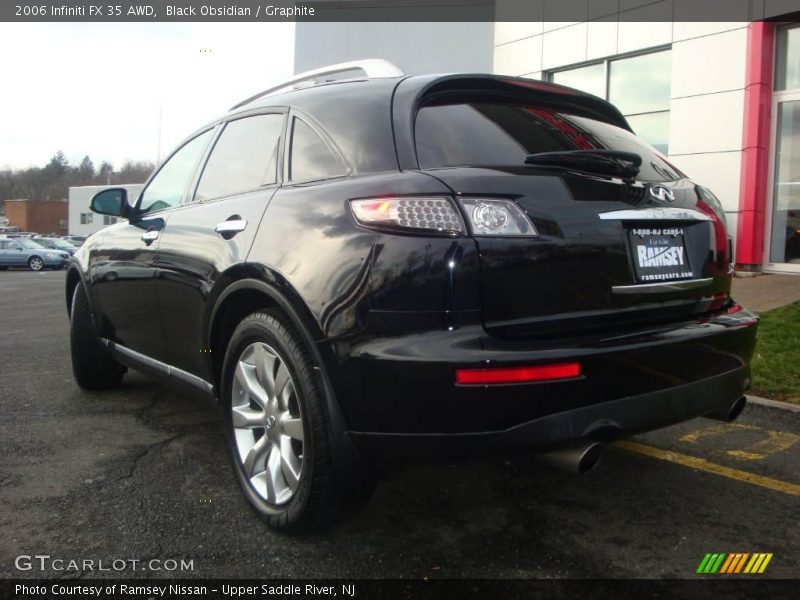 Black Obsidian / Graphite 2006 Infiniti FX 35 AWD