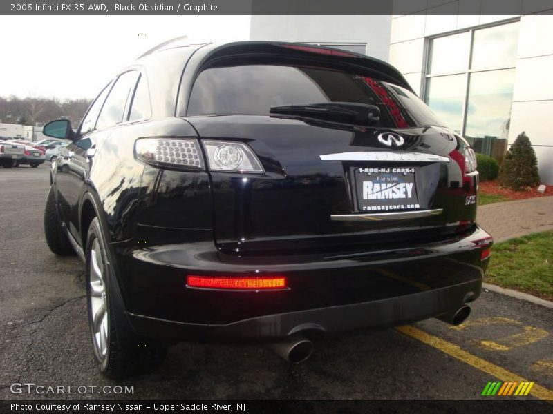 Black Obsidian / Graphite 2006 Infiniti FX 35 AWD