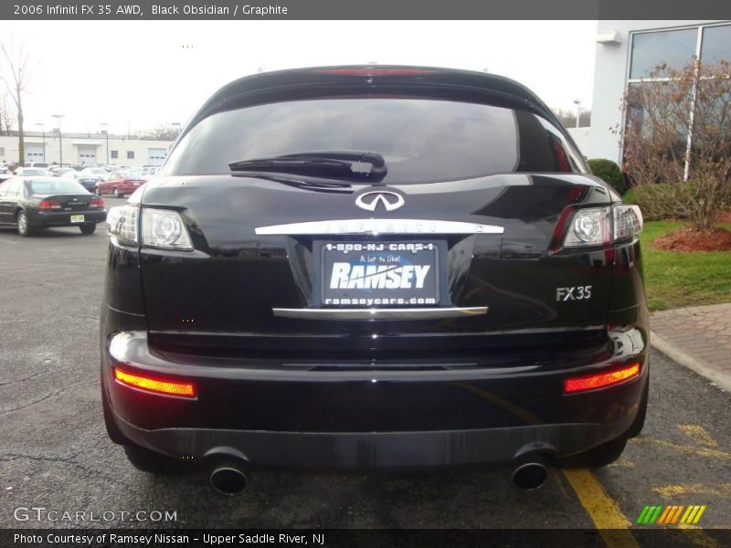 Black Obsidian / Graphite 2006 Infiniti FX 35 AWD