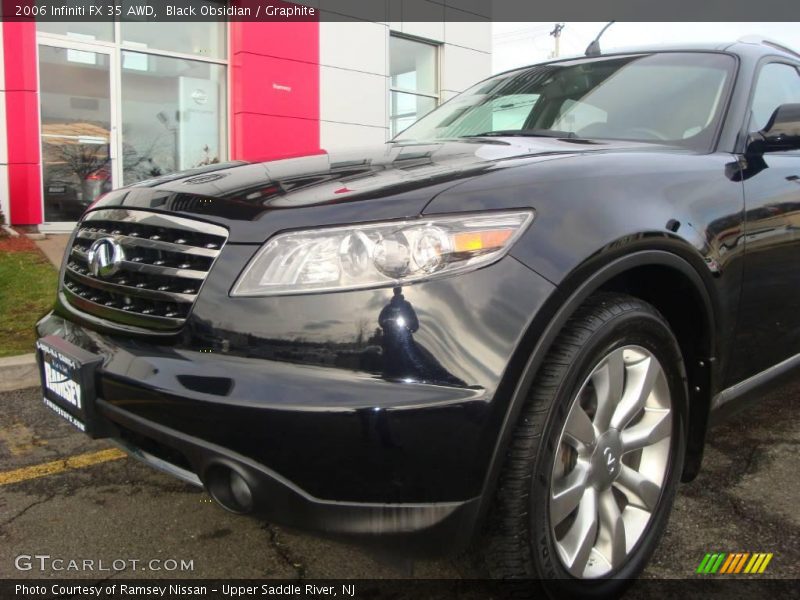 Black Obsidian / Graphite 2006 Infiniti FX 35 AWD