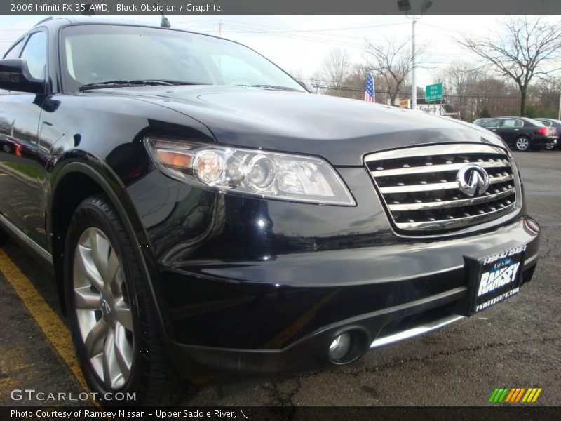 Black Obsidian / Graphite 2006 Infiniti FX 35 AWD