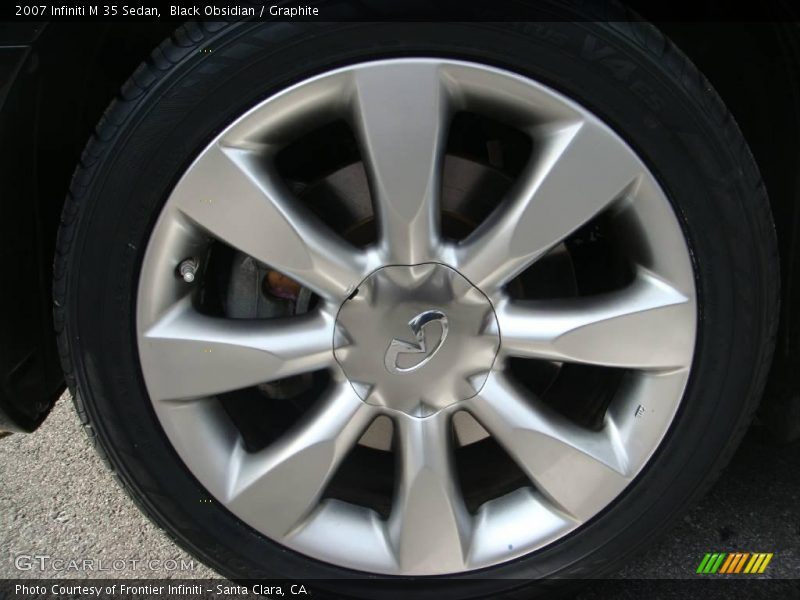 Black Obsidian / Graphite 2007 Infiniti M 35 Sedan