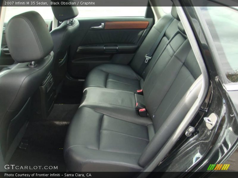 Black Obsidian / Graphite 2007 Infiniti M 35 Sedan