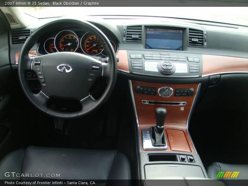 Black Obsidian / Graphite 2007 Infiniti M 35 Sedan
