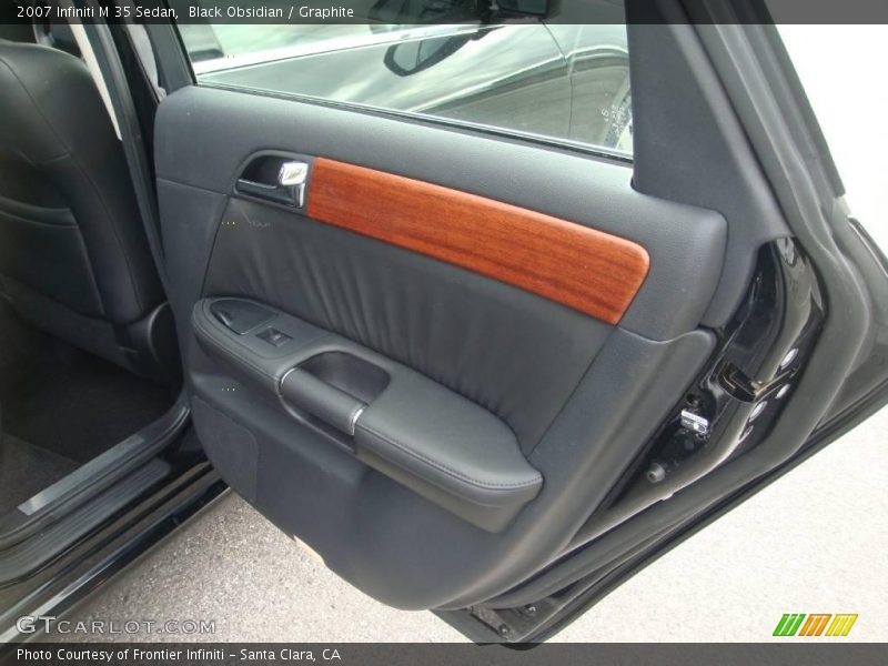 Black Obsidian / Graphite 2007 Infiniti M 35 Sedan