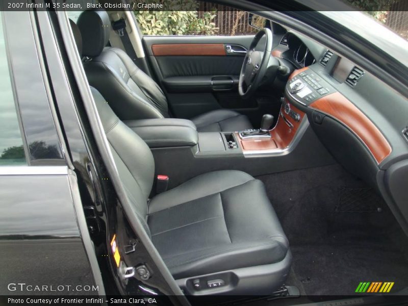 Black Obsidian / Graphite 2007 Infiniti M 35 Sedan