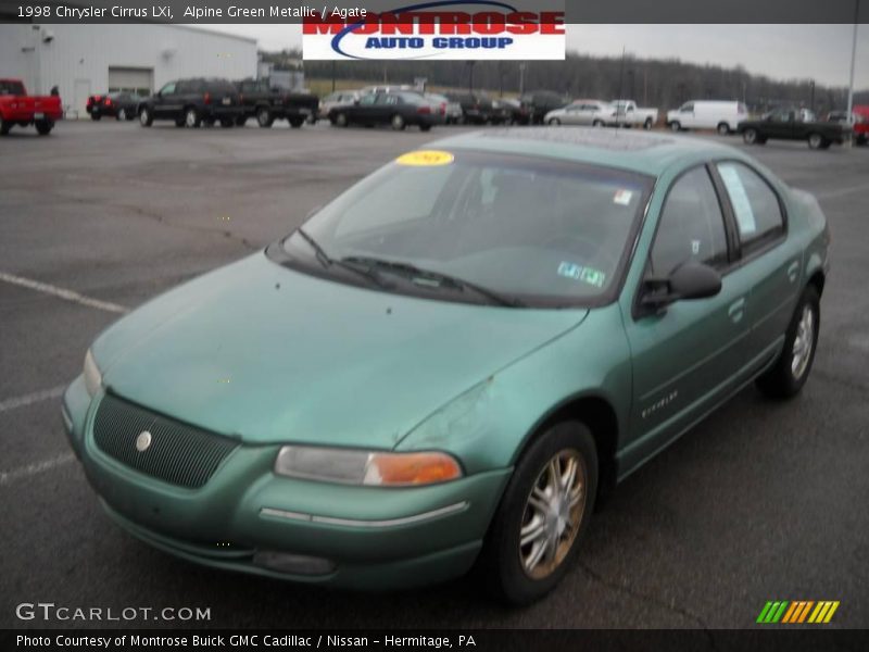 Alpine Green Metallic / Agate 1998 Chrysler Cirrus LXi