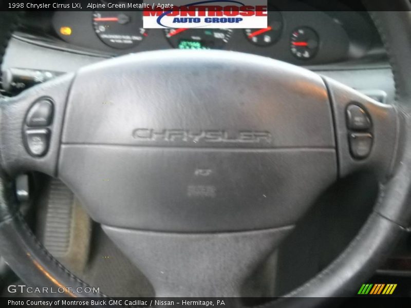 Alpine Green Metallic / Agate 1998 Chrysler Cirrus LXi