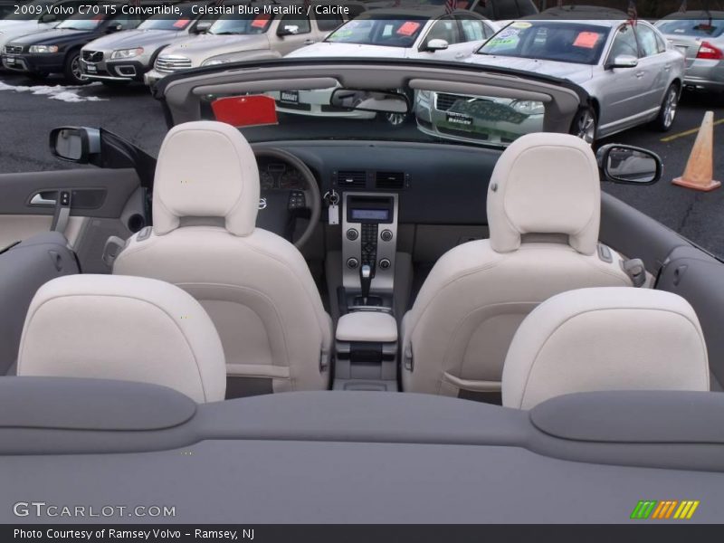 Celestial Blue Metallic / Calcite 2009 Volvo C70 T5 Convertible