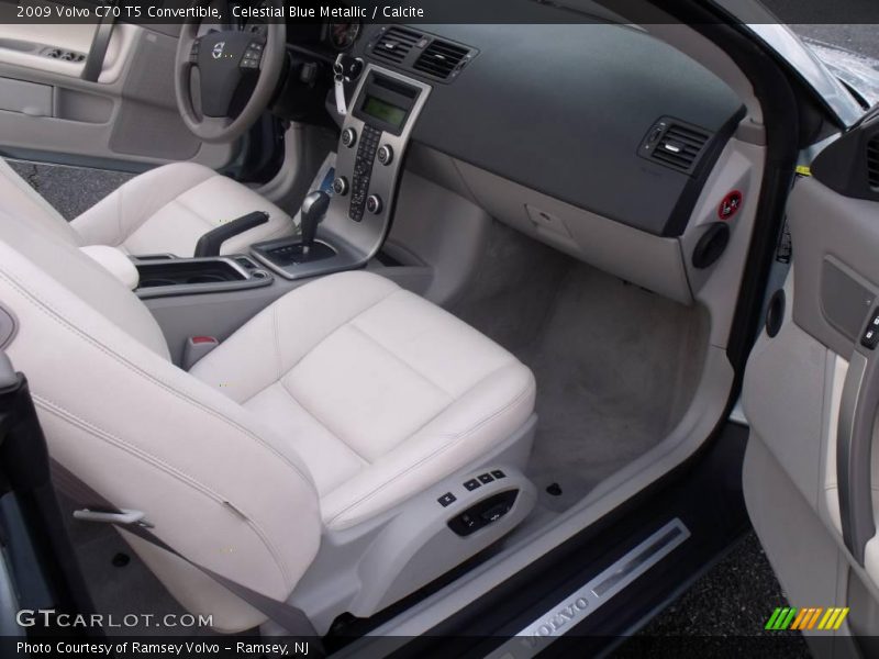 Celestial Blue Metallic / Calcite 2009 Volvo C70 T5 Convertible