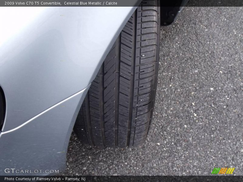 Celestial Blue Metallic / Calcite 2009 Volvo C70 T5 Convertible