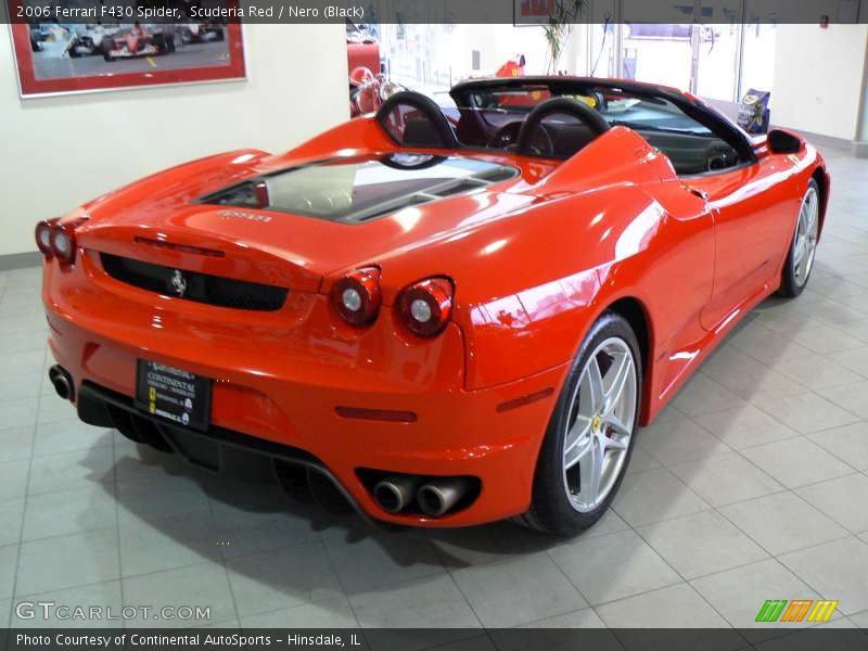 Scuderia Red / Nero (Black) 2006 Ferrari F430 Spider