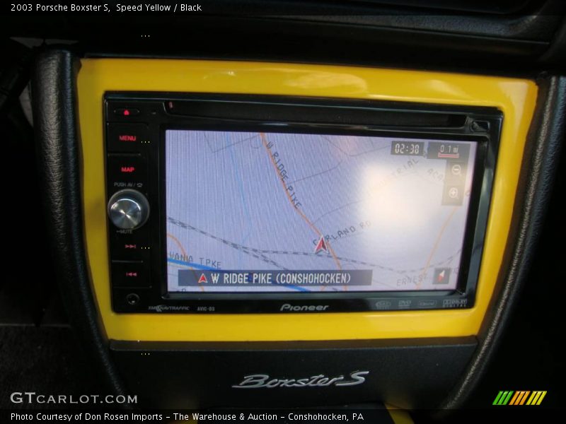 Speed Yellow / Black 2003 Porsche Boxster S