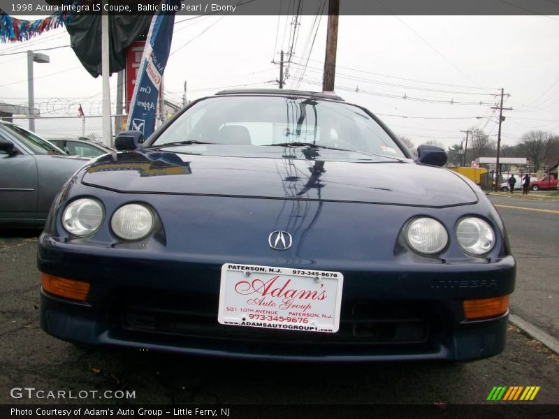 Baltic Blue Pearl / Ebony 1998 Acura Integra LS Coupe