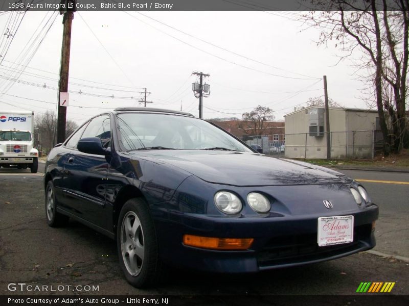 Baltic Blue Pearl / Ebony 1998 Acura Integra LS Coupe