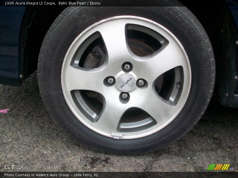 Baltic Blue Pearl / Ebony 1998 Acura Integra LS Coupe