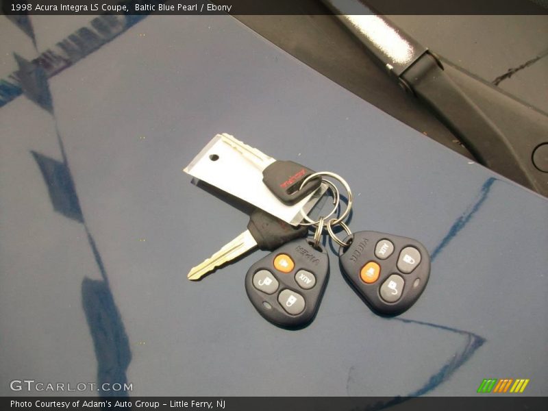 Baltic Blue Pearl / Ebony 1998 Acura Integra LS Coupe