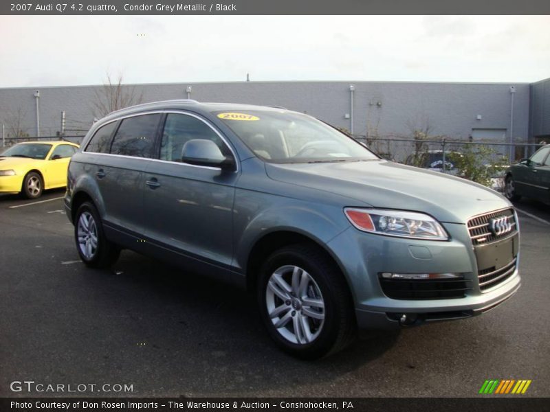 Condor Grey Metallic / Black 2007 Audi Q7 4.2 quattro