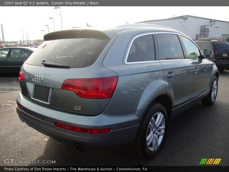 Condor Grey Metallic / Black 2007 Audi Q7 4.2 quattro