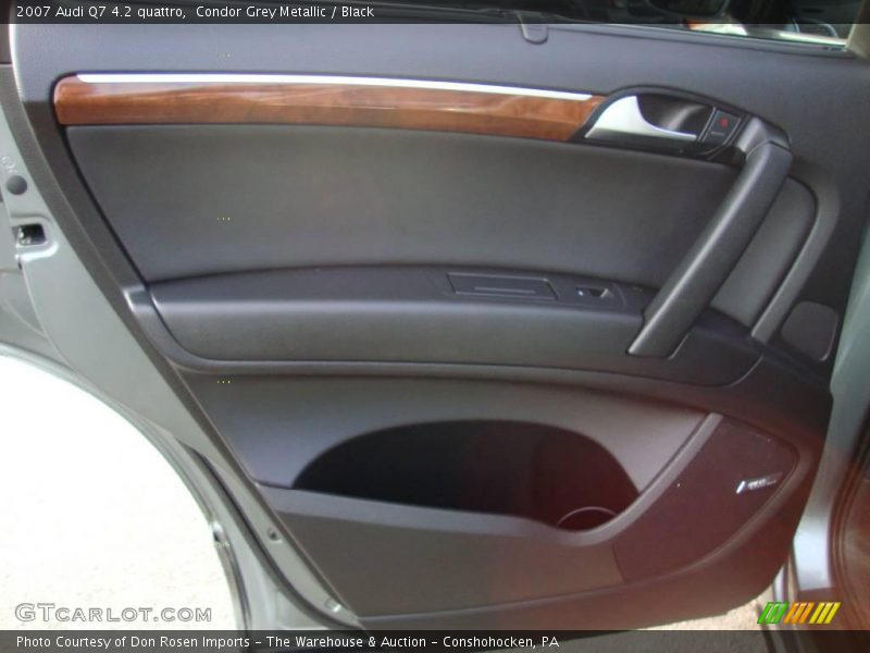 Condor Grey Metallic / Black 2007 Audi Q7 4.2 quattro