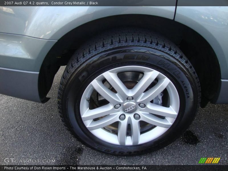 Condor Grey Metallic / Black 2007 Audi Q7 4.2 quattro